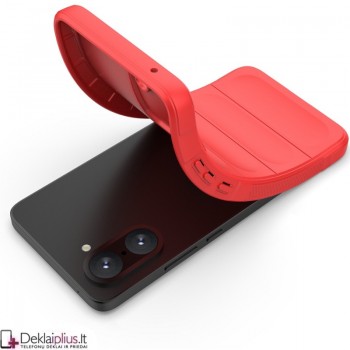 Magic Shield guminis dėklas su kameros apsauga - raudonas (Oneplus Nord Ce5) Magic Shield guminis dėklas su kameros apsauga - raudonas (Oneplus Nord Ce5)